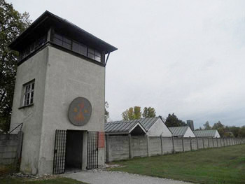 entrance to Dachau