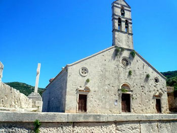 Our Lady of Caves church, Vis, Croatia