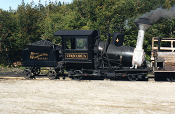 Mount Washington steam engine