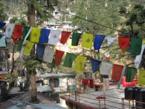 Tibetan prayer flags