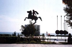 equestrian statue of Alexander the Great at Thessaloniki