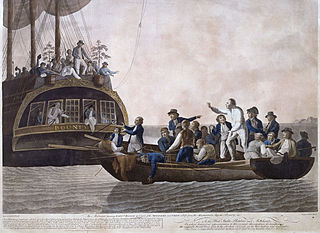 Bounty mutiny illustration
