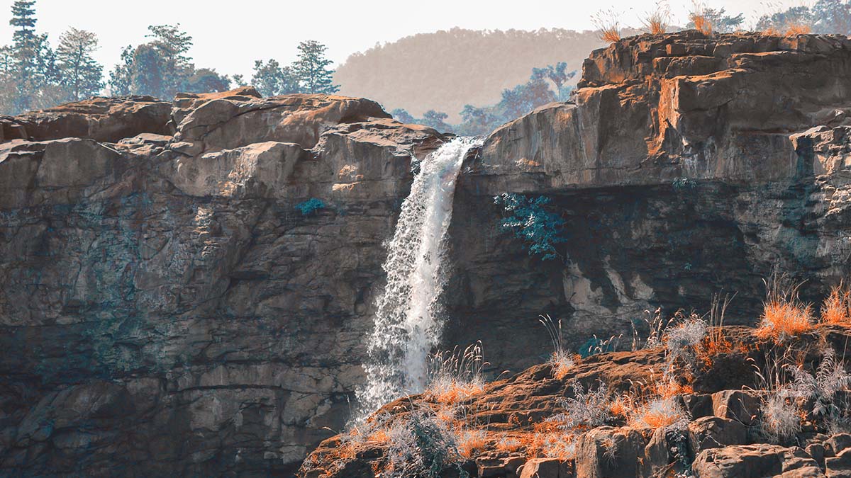 Saputara waterfall
