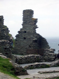 ruins of Tintagel Castle