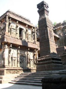 Kailasa temple at Ellora