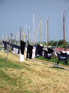 laundry drying in Monnickendam