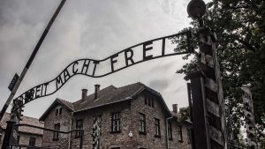 Auschwitz entrance