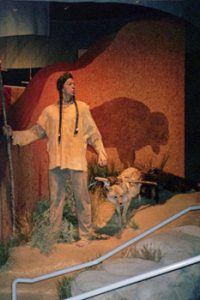 Native American exhibit in Casper museum