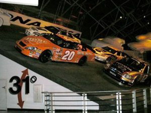 exhibit in Daytona International Speedway museum