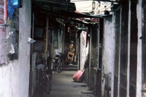 Hangzhou deserted street
