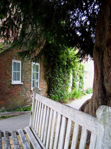 garden of Jane Austen's house