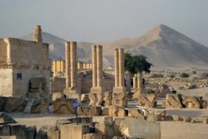 remains of Caliph Hisham's Palace