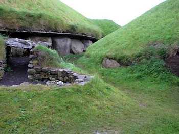 entrance to Knowth passage tomb