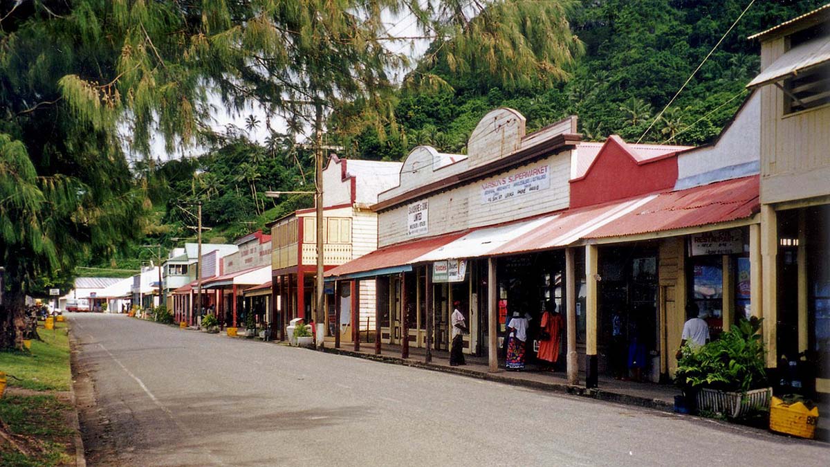 Beach Street, Levuka, Fiji