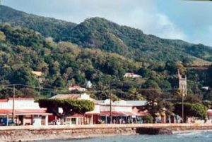 Levuka, Fiji on the water