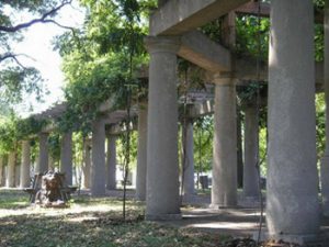 Louisville Central Park colonnade