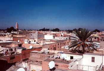 city of Marrakech, Morocco