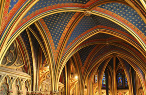 Sainte Chapelle ceiling