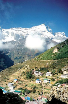 Namche Bazaar.