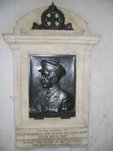 Memorial to General Wilson at Liverpool Station