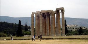temple of Olympian Zeus, Athens, Greece