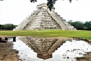 Chichen Itza and its reflection