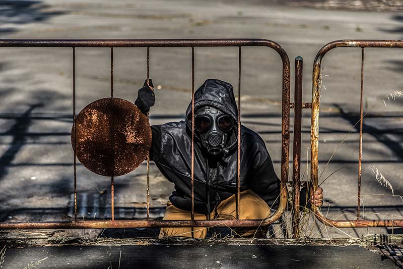 Tourist in Chernobyl