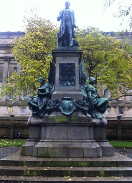William Gladstone statue, Liverpool