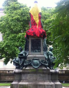 William Gladstone statue modified