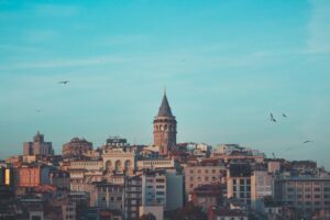Istanbul buildings under blue sky