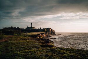 Coastal area in Diu, India.