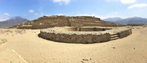 Caral circular court complex