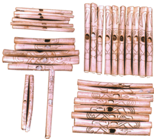 Condor and Pelican Bone Flutes