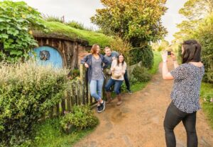 Hobbiton tour in New Zealand