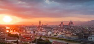 Florence Italy sunrise