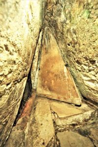 triangular door in pyramid