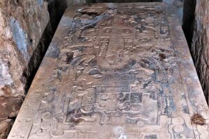 Pakal's tombstone