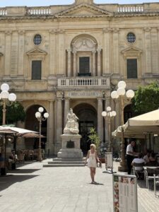 library in old town Valetta