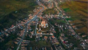 One of the most beautiful castles in Transylvania, Biertan.