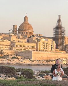 buildings in Valetta, Malta