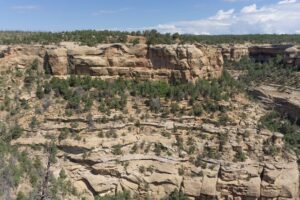 Mountains in Mesa Verde.