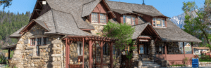 tourist building, Jasper Alberta