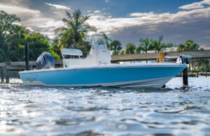 Boat in water