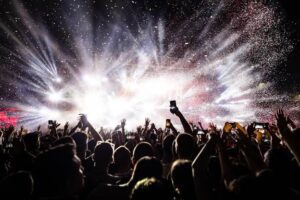Summer Travel Packing Essentials crowd at concert