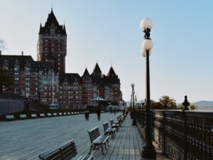 One of the architectural marvels of Quebec City’s Old Town - The Château Frontenac