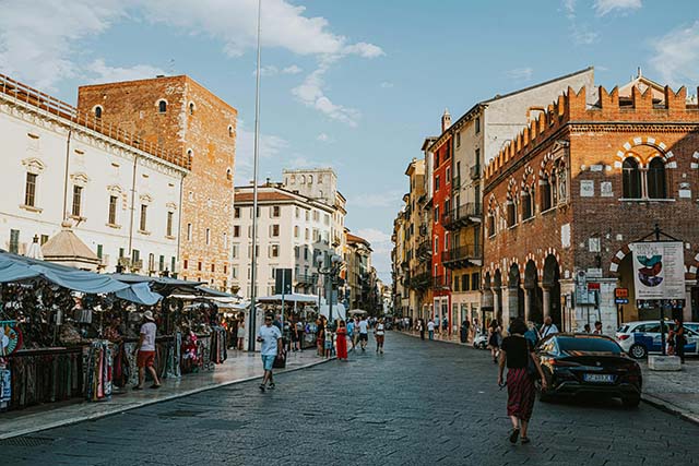 Verona Italy street