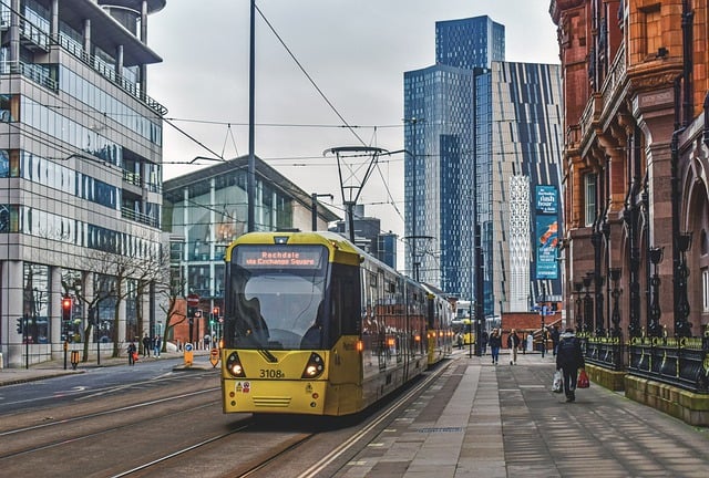 Instagrammable places in Manchester trolley