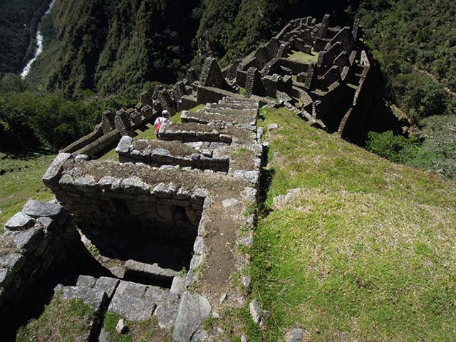 Inca trail hikers