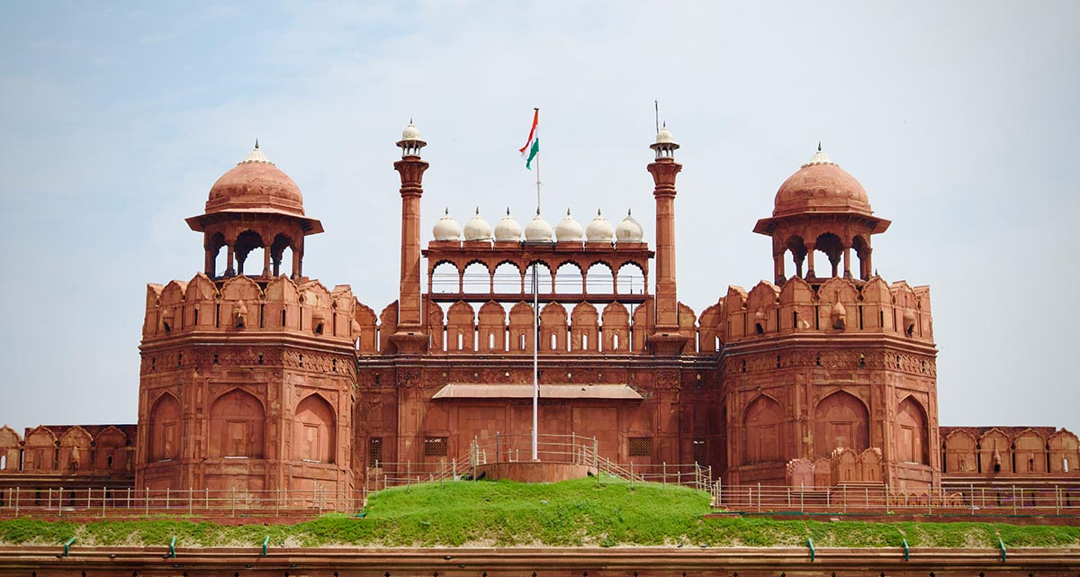 Red Fort in Delhi, India