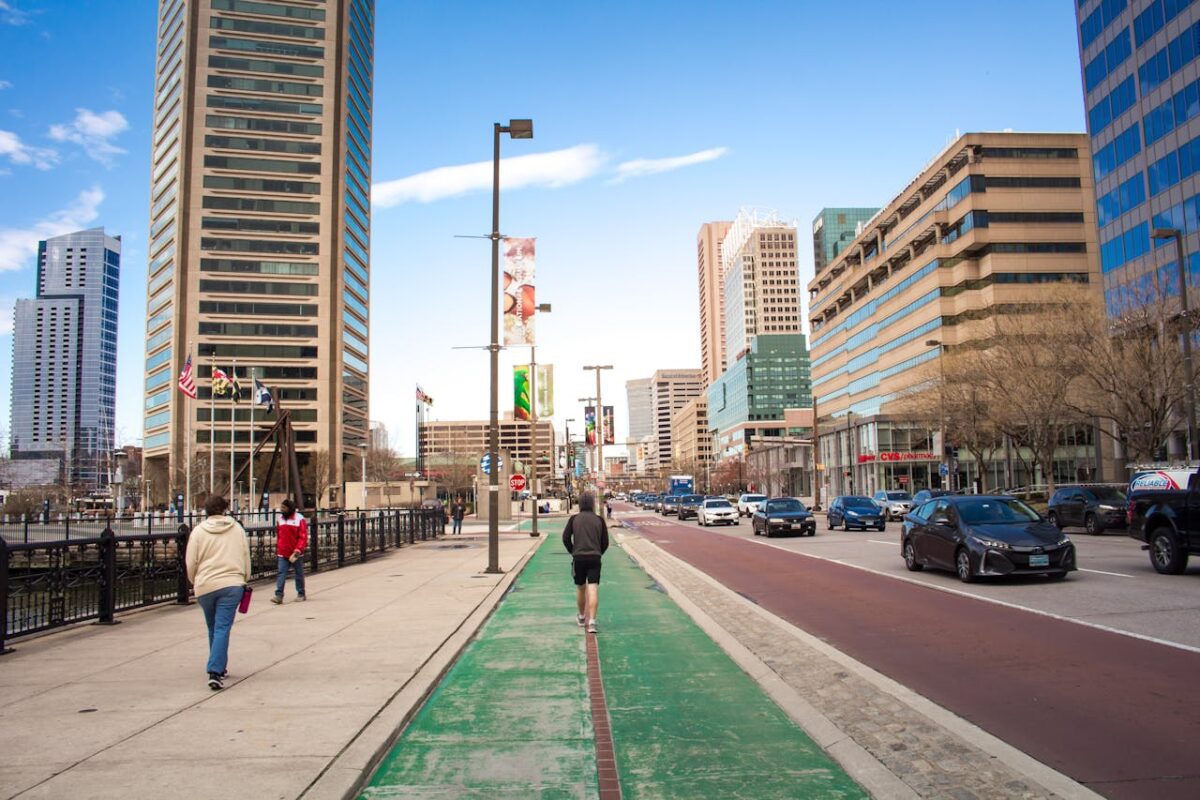 people walking in Baltimore ready to explore the culinary delights of Baltimore’s food scene